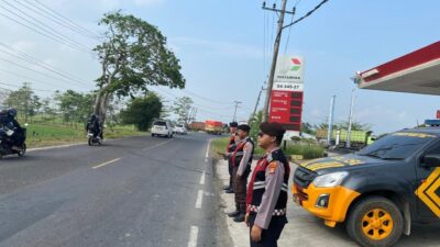 Sat Samapta Polres Tulang Bawang Jaga Ketertiban, Perkuat Sinergi Dengan Masyarakat