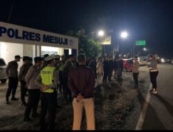 Apel Siaga Kompi l Polres Mesuji, Jaga Kamtibmas Selama Masa Libur 