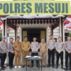 Polres Mesuji Kembali Menerima Penyerahan 11 Senjata Api Rakitan dan 4 Butir Amunisi