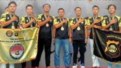 Harumkan Nama OKUS Tingkat Nasional, Tiga Personel Polres Raih Medali Emas di Kapolri Cup