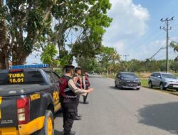 Patroli Kota Presisi Sat Samapta Polres Tulang Bawang, Jaga Kamtibmas Hingga Kriminalitas dan Konflik Sosial