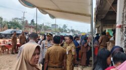 Polres Mesuji Dukung Pengendalian Inflasi Daerah, Kolaborasi Penyaluran Beras SPHP dan Pengamanan Pasar Murah