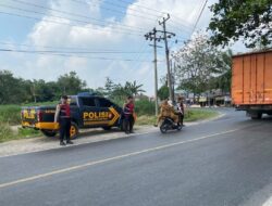 Patroli Kota Presisi Sat Samapta Polres Tulang Bawang Kawal Ketat Titik Rentan Wilayah Menggala
