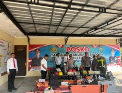 WASPADA DAN SIAP, TANGGAP DARURAT POLRES TULANG BAWANG PERIKSA KESIAPAN ALAT DAN PANTAU TITIK RAWAN BENCANA