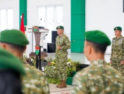 Danrem 043/Gatam Hadiri Sertijab 11 Pejabat Kodam XXI/Radin Inten, Tekankan Sinergi untuk Lampung