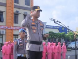 Kapolres Metro Pimpin Upacara Sertijab Kasat Lantas, AKP Tiara Kanchika Resmi Jabat Kasat Lantas Polres Metro