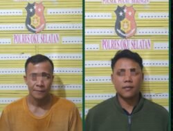 Hitungan Jam, Ternyata Dua Terduga Pelaku Pembacok Plt. Kepala KUA Pulau Beringin Yang Diamankan Polres OKUS