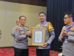 Kapolres Tulang Bawang Raih Penghargaan Predikat WBK, dari Kapolda Lampung