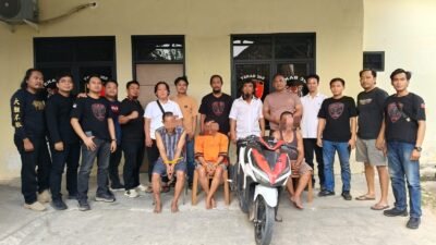 Motor Raib dari Ruang Tamu, Tiga Pria Ditangkap Polisi di Tulang Bawang