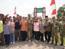 Danrem 043/Gatam Hadiri Launching 2.500 Jembatan Perintis Garuda dan 3.000 Titik Air Bersih