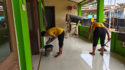 Wujudkan Lingkungan Bersih dan Asri, Polres Mesuji dan Polsek Jajaran Kembali Gelar Gerakan Indonesia Asri