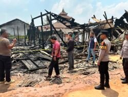 Respons Cepat Lewat 110, Polisi Pastikan Nihil Korban Jiwa dalam Kebakaran Bedeng PT SIL Tulang Bawang