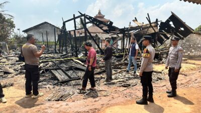 Respons Cepat Lewat 110, Polisi Pastikan Nihil Korban Jiwa dalam Kebakaran Bedeng PT SIL Tulang Bawang
