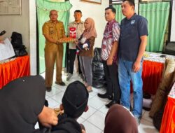 Posyandu, Pemerintah Desa Bendi Bagikan PMT untuk Tekan Angka Stunting