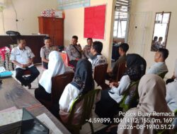 Polsek Buay Pemaca Gelar Program “Polisi Berbagi Ilmu” di SMA 1 Buay Pemaca