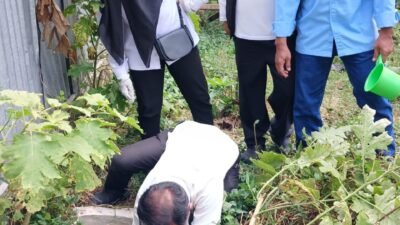 Dinas Lingkungan Hidup Ambil Sample Air Limbah MBG di Enam SPPG di OKU Selatan