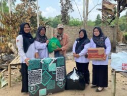 Kemenag OKU Selatan Salurkan Bantuan untuk Korban Kebakaran di Desa Pendagan