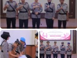 Polres Tulang Bawang Gelar Upacara Pelantikan Wakapolres, Kasat Polair, dan Sertijab Kasat Lantas