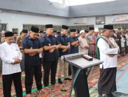 Kemarau Panjang, Ratusan Napi Dan WBP Lapas Muaradua Gelar Salat Istisqa Bersama