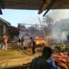 Satu Rumah Terbakar di Warkuk Ranau Selatan, Seorang Warga Meninggal Dunia