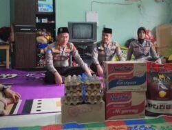 Peringati Hari Lalu Lintas ke-71, Satlantas Polres OKUS Berbagi ke Panti Asuhan Al-Amanah