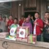 Peduli Kemanusiaan, DPC PDI Perjuangan OKU Selatan Salurkan Bantuan untuk Korban Kebakaran Warkuk