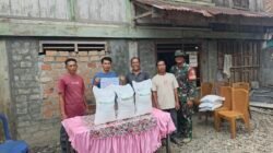 Pemdes Bandar Salurkan Bantuan Beras ke Warga Periode Kedua, 176 Penerima Gembira