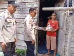 Polsek Madang Suku I Hadir di Tengah Masyarakat, Bagikan Makanan kepada Warga yang Membutuhkan