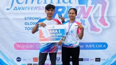 Komunitas Metro Runnerss Rebut Podium 1 di Femina Anniversary Run 2026