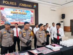 Polres Jombang Ungkap 15 Kasus Narkoba, 20 Orang Ditangkap
