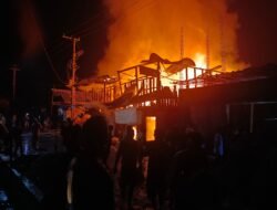 Dua Rumah di Pulau Beringin Terbakar, Bayi 6 Bulan dan Lansia Alami Luka Bakar