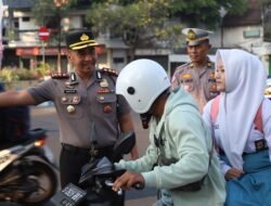 Kapolres Jombang Pantau Kring Pagi, Tekankan Pelayanan Humanis dan Tertib Lalu Lintas