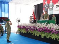 Danrem 043/Gatam Sambangi Tulang Bawang, Tekankan Soliditas Prajurit dan Keluarga