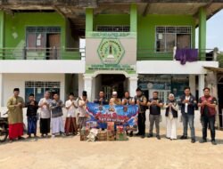 Jumat Berkah, Satreskrim Polres Way Kanan Salurkan Bansos ke Ponpes Miftahul Huda