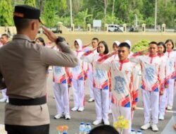 Kapolres OKU Selatan Lepas Peserta PKS Ikuti Pertandingan Tingkat Polda Sumsel