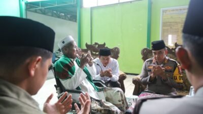 Kapolres Jombang Temui Pengasuh Ponpes Tahfidzul Qur’an, Ajak Ulama Jaga Kamtibmas