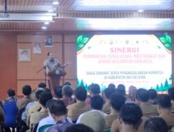 Sosialisasi Siaga Darurat Karhutla, Bupati dan Kapolres OKUS Minta Semua Pihak Siaga