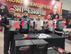Polres Jombang Ringkus 17 Tersangka, Ungkap 14 Kasus Pencurian