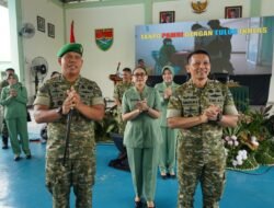 Danrem 043/Gatam Minta Prajurit di Way Kanan Jaga Disiplin, Jauhi Judi Online